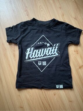 Kids XXS Hawaii Finest Black Hawaii Graphic Tee